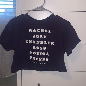 Friends TV cropped t-shirt